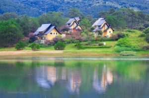 Xử lý nhà Bungalow nghiêng khu nghỉ dưỡng An Bình – An Bình Resort.